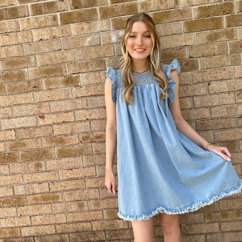 denim dress central arkansas