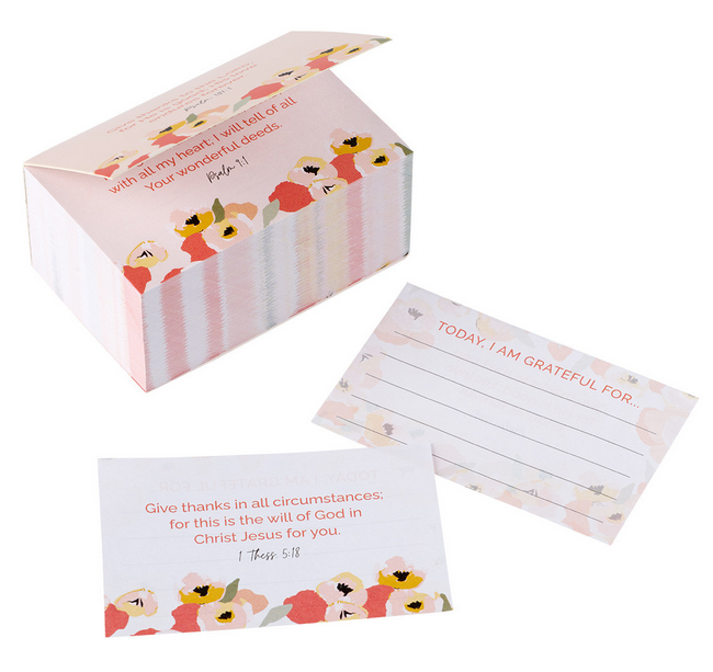 Today I'm Grateful Gratitude Cards