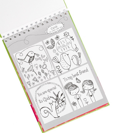 Inspirational Coloring Book for Girls