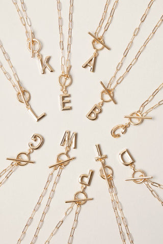 Initial Necklace