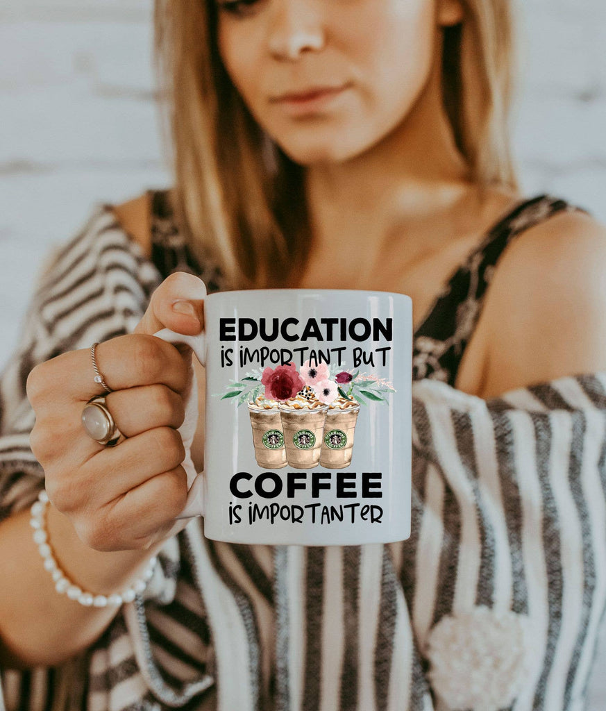 Coffee is Importanter - Teacher Coffee Mug