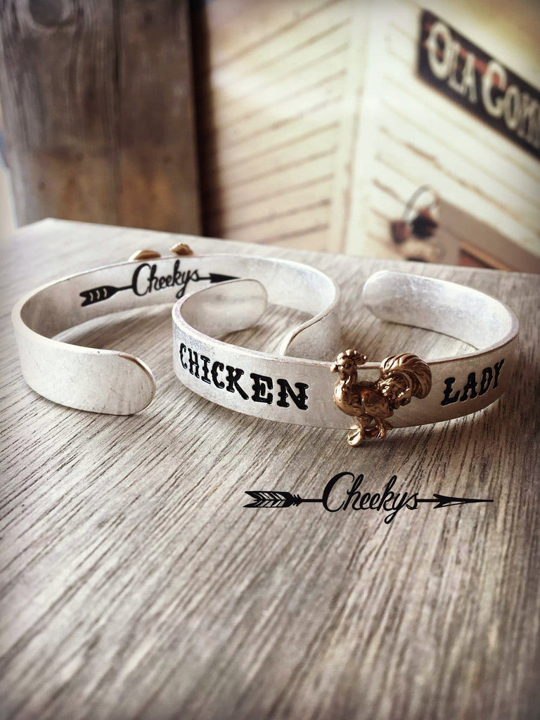 cheekys chicken lady cuff 