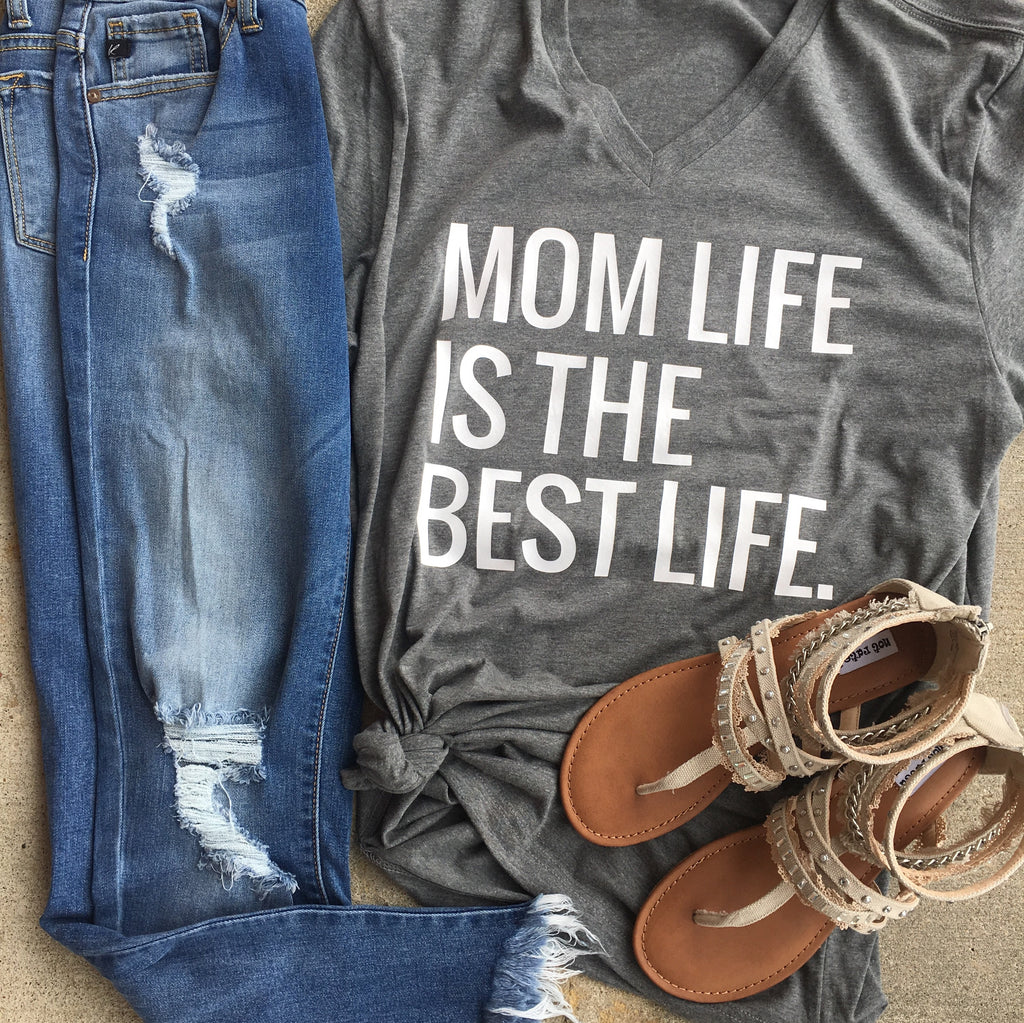 mom life is the best life shirt