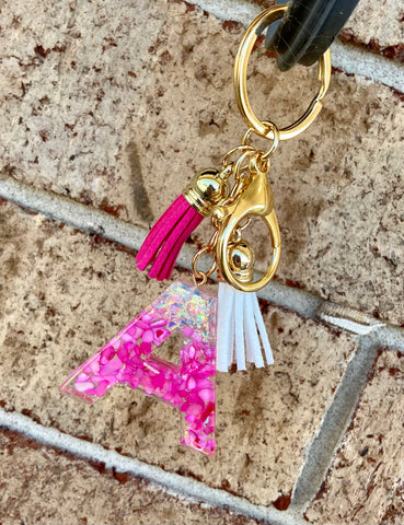 Small Initial Keychain